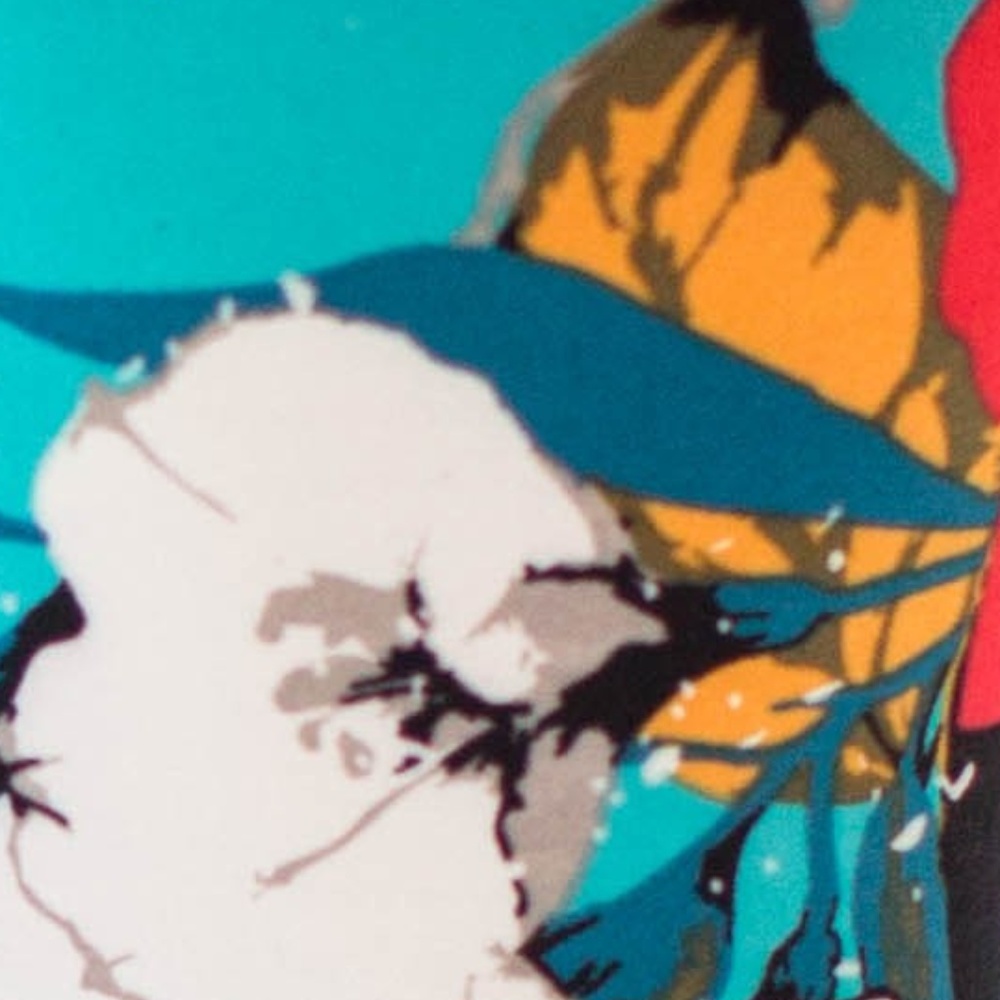 NWT Agnes & Dora Leggings Aqua Floral S/M OR LARGE